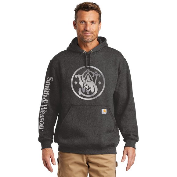 Carhartt Hoodie Carhart Guns Ruger Glock Smith & Wesson Kimber Beretta Pistol - Picture 3 of 7